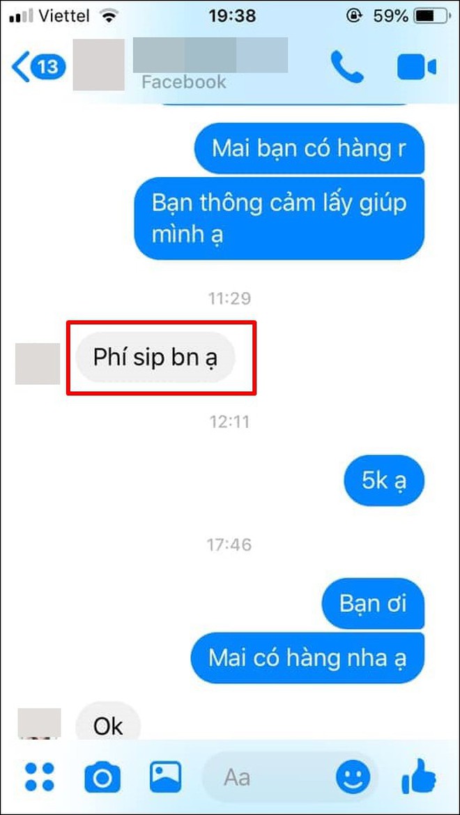 Pha boom hàng sốc tận óc của một nữ sinh: Năm lần bảy lượt đòi hủy order, đến ngày ship hàng thì xuất hiện tin nhắn "tôi là bố của cháu" - Ảnh 3.