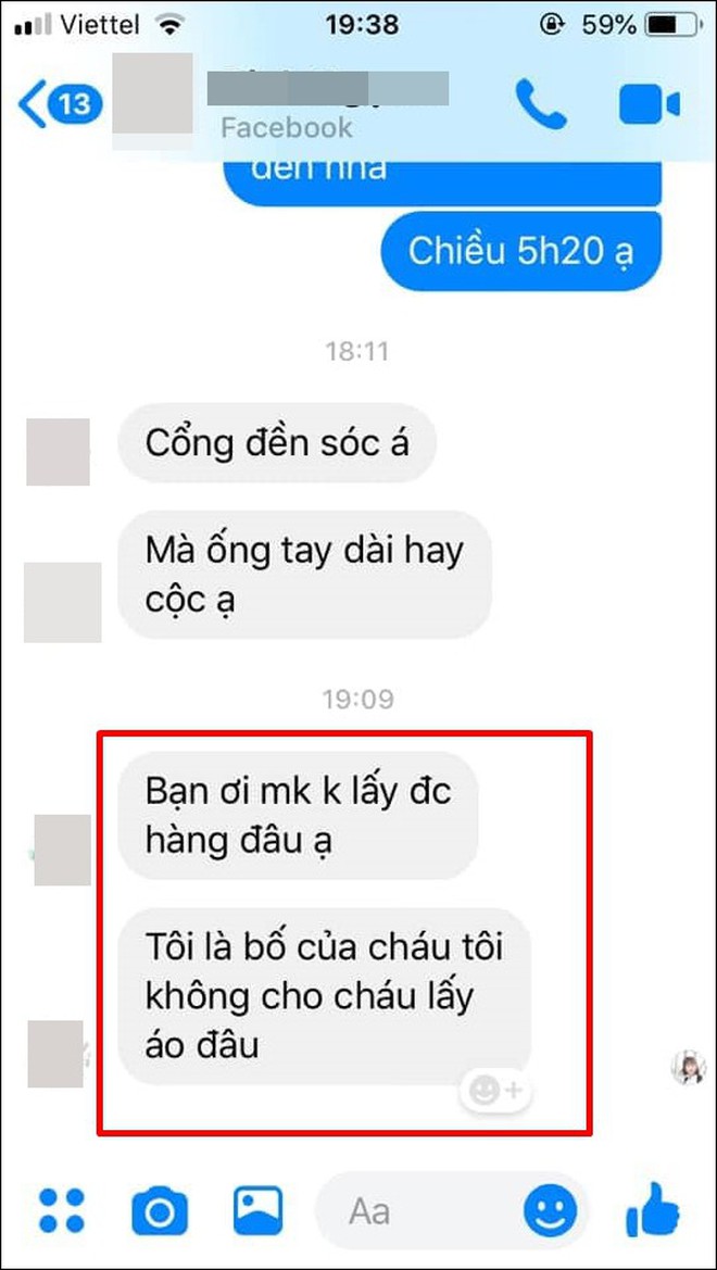 Pha boom hàng sốc tận óc của một nữ sinh: Năm lần bảy lượt đòi hủy order, đến ngày ship hàng thì xuất hiện tin nhắn "tôi là bố của cháu" - Ảnh 4.