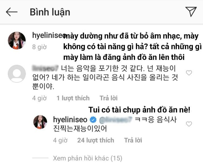 Đáp trả “nhẹ nhàng” nhưng vẫn làm antifan cứng họng như idol nhóm EXID: Chị chỉ có tài chụp ảnh đồ ăn thôi đấy, thì sao nào? - Ảnh 7.