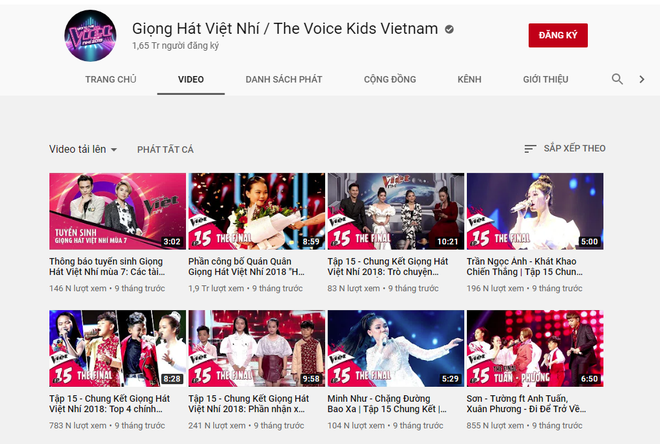 Kỳ lạ các clip Giọng hát Việt nhí 2019 bất ngờ bốc hơi khỏi kênh YouTube chính thức - Ảnh 1.