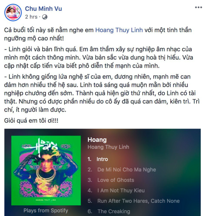 Phản ứng dân mạng về album Hoàng của Hoàng Thuỳ Linh: Đỉnh từ nhạc đến lời, không chọn được bài hay nhất! - Ảnh 3.