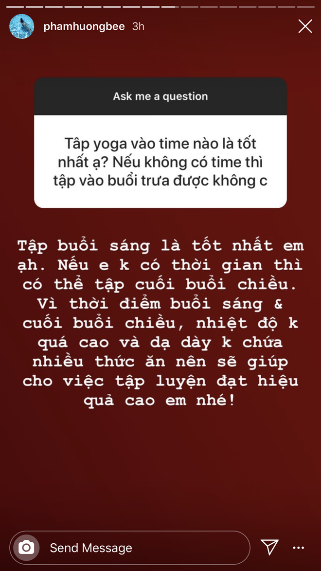 Phạm Hương chia sẻ thời điểm tập yoga tốt nhất trong ngày giúp thu về nhiều hiệu quả vượt trội - Ảnh 6.