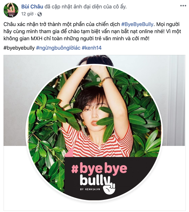 #ByeByeBully: Châu Bùi, Quang Đại, Khánh Vy và rất nhiều bạn trẻ đã lên tiếng chống lại sát thủ mạng, còn bạn thì sao? - Ảnh 2.