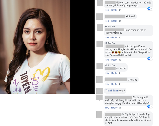 Hoa hậu Hoàn vũ VN: Cô gái vượt mặt Thúy Vân gây tranh cãi vì đeo lens, thoa son... vẫn thắng giải mặt mộc - Ảnh 4.