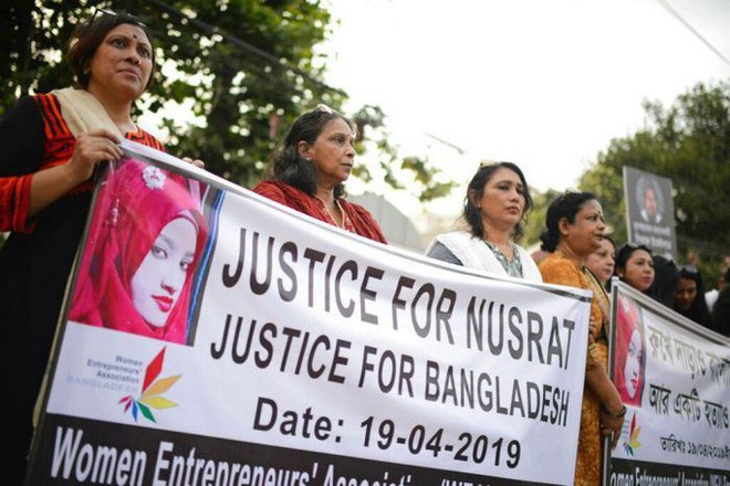 Bangladesh kết án tử 16 đối tượng thiêu sống nữ sinh - Ảnh 1.