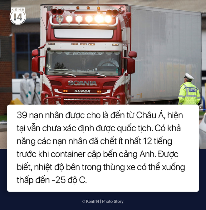 Toàn cảnh vụ phát hiện 39 thi thể trong xe container gây chấn động nước Anh - Ảnh 6.