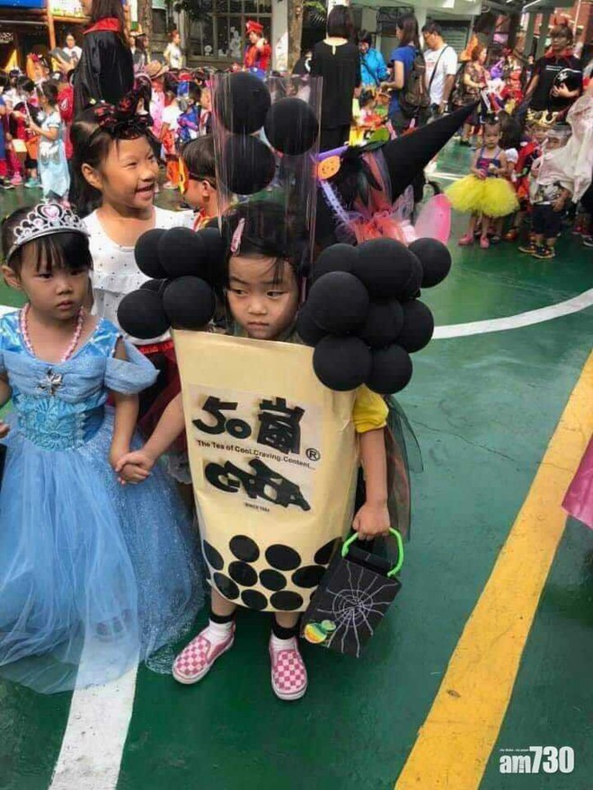 Đặc sản Halloween chính là những màn hóa trang Vô Diện, Joker, Valak,... phiên bản nhí cute hết nấc! - Ảnh 5.