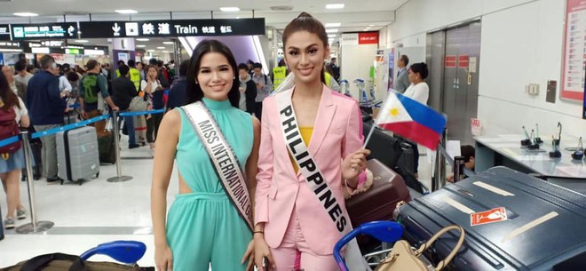 Mỹ nhân Philippine vừa tới Nhật thi Hoa hậu Quốc tế, netizen Việt xôn xao bàn tán vì quá giống... Lâm Khánh Chi - Ảnh 1.