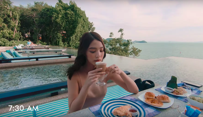 Làm travel vlog kiểu rich kid Jolie Nguyễn: Thuê “sương sương” resort đỉnh nhất Thái Lan để chụp ảnh, giá phòng đã discount mà vẫn hú hồn - Ảnh 14.