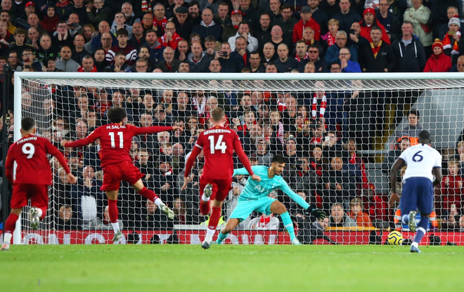 Son Heung-min cay đắng hóa thánh cột - xà, Tottenham thua ngược tiếc nuối đội đầu bảng Liverpool - Ảnh 10.