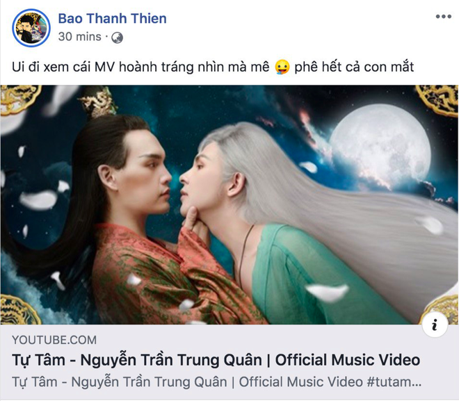 Cảnh hôn nam-nam đã mắt, nội dung kịch tính, khán giả khen ngợi “Tự Tâm” là MV đam mỹ hoành tráng bậc nhất Vpop nhưng làm lu mờ hẳn bài hát - Ảnh 3.