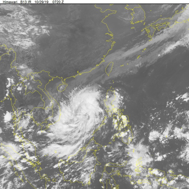 Áp thấp nhiệt đới mạnh lên thành bão số 5, gió giật cấp 10 - Ảnh 2.