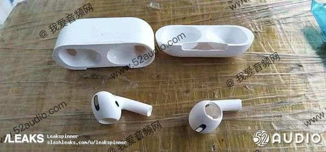 Lộ diện AirPods 3 với kiểu d&#225;ng &quot;cong queo&quot; kh&#225; dị, đu&#244;i bị r&#250;t ngắn cụt một mẩu? - Ảnh 2.