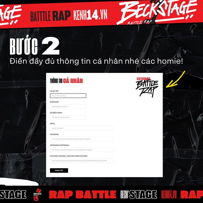 BeckStage Battle Rap: cổng gửi bài dự thi và bình chọn đã mở, cơ hội để bạn show hết tài năng đến rồi đây! - Ảnh 6.