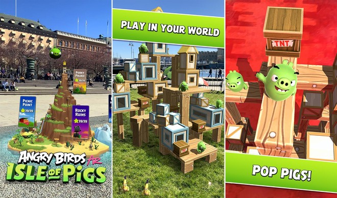 Angry Birds AR: Đảo Lợn - Trò chơi kinh điển đã có mặt trên Android - Ảnh 3.