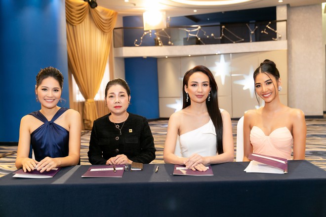 Làm việc theo nhóm, Hương Ly xảy ra tranh cãi với đồng đội tại Hoa hậu Hoàn vũ VN - Ảnh 2.