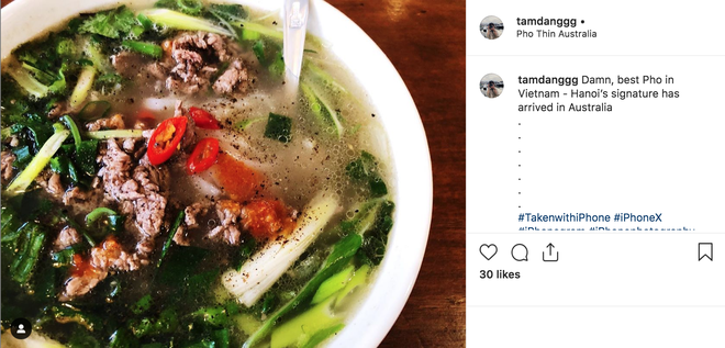 Phở Thìn Lò Đúc ở Úc khuấy động khắp mặt trận Instagram với hàng loạt hình check in và đây là những nhận xét của bạn bè quốc tế - Ảnh 5.