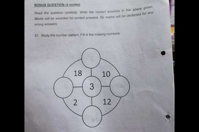 Bài Toán siêu khó của học sinh lớp 1 khiến ngay cả phụ huynh cũng bó tay không giải nổi - Ảnh 1.