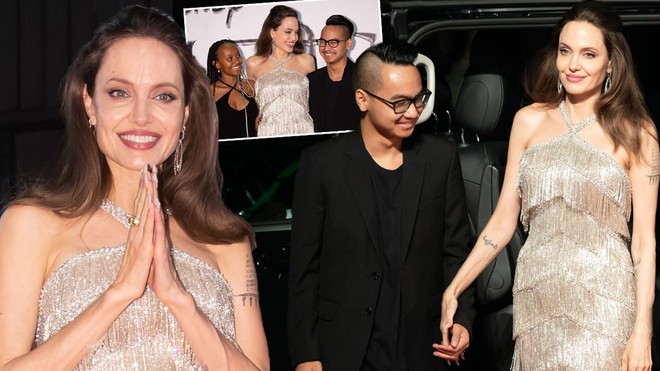 Màn "giá lâm" gây bão MXH Việt của Angelina Jolie: "Tiên hắc ám" thần thái như nữ hoàng, nhan sắc lột xác bất ngờ - Ảnh 4.