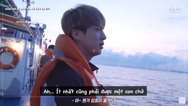 Đẳng cấp anh cả Jin (BTS): Ăn mì gói và đi câu cá “sương sương”, lọt luôn top tìm kiếm Tiwtter toàn cầu - Ảnh 4.