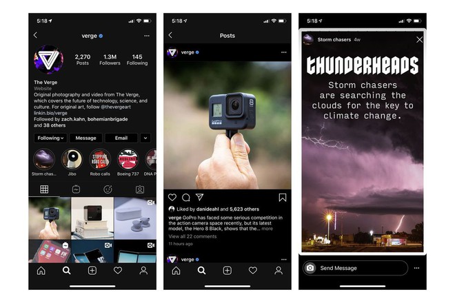 Instagram bản Dark Mode chính thức đổ bộ: Vừa lạ vừa quen, chuẩn bài cú đêm lướt ảnh - Ảnh 1.