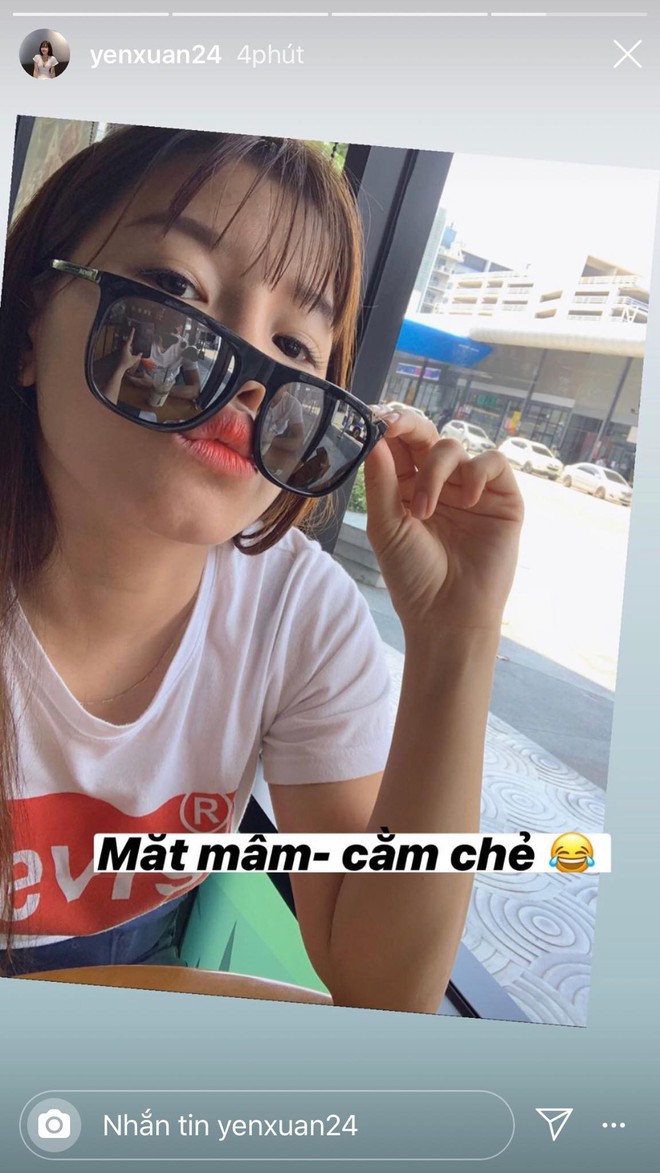 Yến Xuân đáp trả tin đồn lục đục tình cảm với Lâm Tây bằng 1 bức ảnh selfie khoe hạnh phúc mà tinh mắt lắm mới nhìn ra - Ảnh 2.