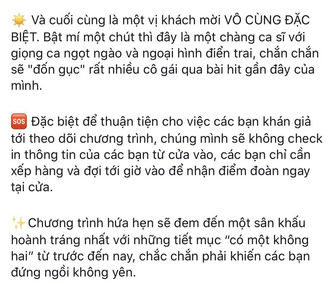 Lùm xùm căng cực tại ĐH Kinh tế quốc dân: BTC úp mở mời Bùi Anh Tuấn về hát để câu fan nhưng đến nơi đợi dài cổ thì là ca sĩ... cấp trường - Ảnh 2.