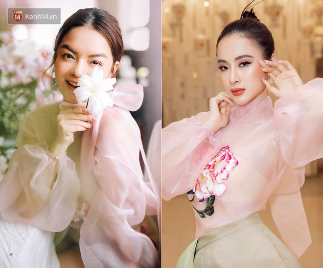 Đụng áo xuyên thấu: Angela Phương Trinh sexy, lúng liếng khác hẳn vẻ trong trẻo của đàn chị Phạm Quỳnh Anh - Ảnh 7.