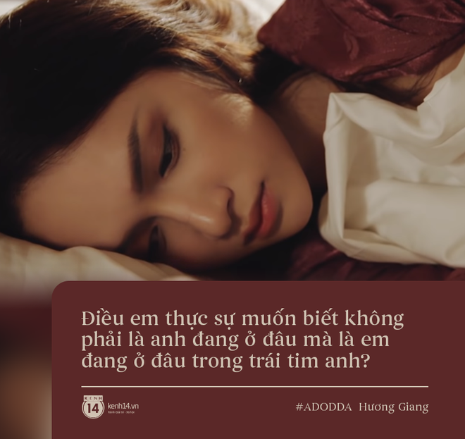 Làm MV thôi mà Hương Giang cho ra đời 3 câu quote tình yêu trúng thẳng tim các chị em, bảo sao mà series #ADODDA không hot! - Ảnh 1.