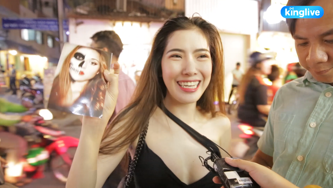 Clip: Kh&ocirc;ng kh&iacute; Halloween n&aacute;o nhiệt, tr&agrave;n ngập sắc m&agrave;u ở phố T&acirc;y B&ugrave;i Viện - Ảnh 4.