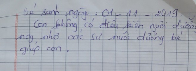B&eacute; sơ sinh bị bỏ trước cổng ch&ugrave;a c&ugrave;ng lời nhắn nhờ c&aacute;c sư nu&ocirc;i dưỡng - Ảnh 1.