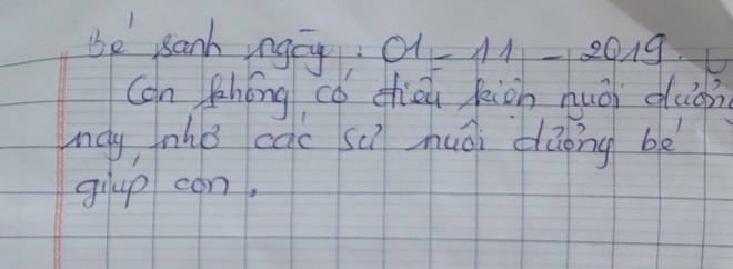 Bé sơ sinh bị bỏ trước cổng chùa cùng lời nhắn nhờ các sư nuôi dưỡng - Ảnh 1.