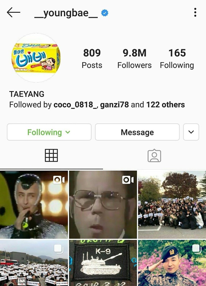 Taeyang (BIGBANG) đã trở lại và còn mặn hơn xưa: Đổi hẳn ảnh đại diện Instagram thành hình hộp bánh mà anh chàng đã tặng cho fan vào ngày xuất ngũ - Ảnh 1.