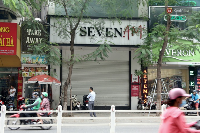 Ảnh: Hàng loạt cửa hàng Seven.AM tại Hà Nội đóng cửa, ngừng kinh doanh sau nghi vấn cắt mác hàng Trung Quốc - Ảnh 1.
