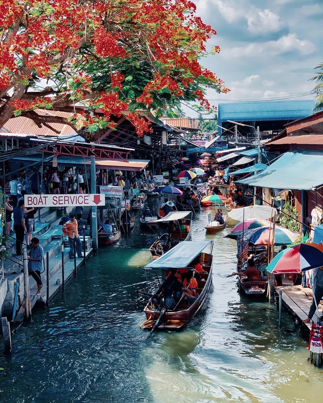 Đi Thái mà “lơ đẹp” 8 khu chợ nổi “đỉnh cao” gần ngay Bangkok thì thiếu sót lắm đấy - Ảnh 1.