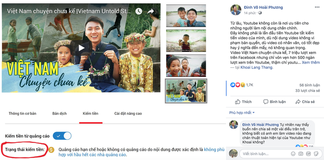 Nhiều vlogger như Khoai Lang Thang và 2 mẹ con bé Sa có thể sẽ gặp hạn sau cập nhật mới của YouTube - Ảnh 4.