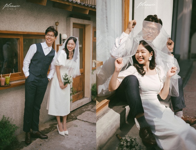 Trọn bộ ảnh cưới cực đáng yêu của cặp đôi MC trai tài gái sắc Mạnh Cường – Hương Giang - Ảnh 3.