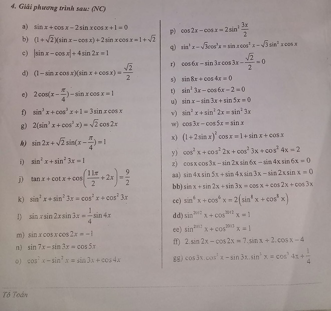 Hí hửng vì thầy kêu Hôm nay giao một bài thôi, học sinh được dịp té ngửa trước một bài độc đáo thách thức học trò làm mệt nghỉ - Ảnh 3.