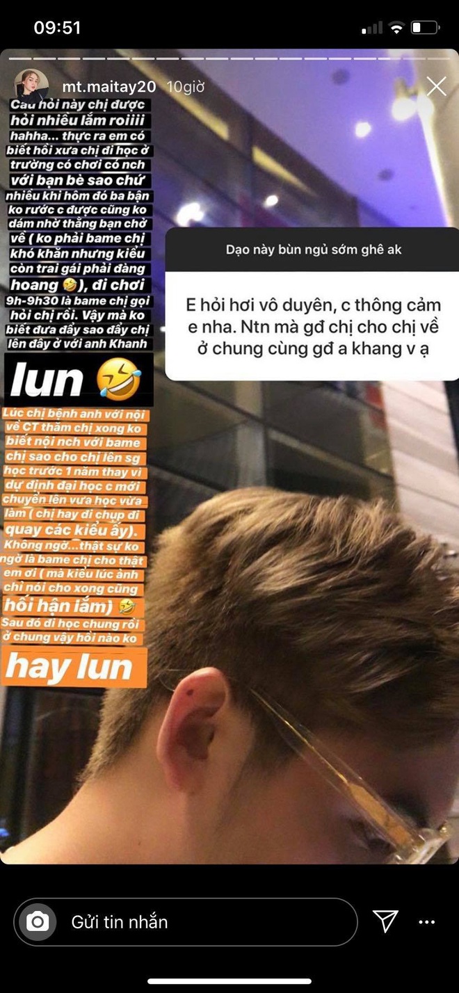 Thay đổi &ldquo;ch&oacute;ng mặt&rdquo; như hot girl Mai T&acirc;y: Xưa kh&ocirc;ng d&aacute;m để con trai chở về, thế m&agrave; giờ chuyển sang ở hẳn nh&agrave; người y&ecirc;u thiếu gia - Ảnh 4.