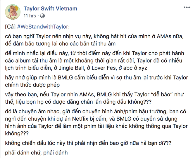 Hơn 100.000 người hâm mộ kí vào đơn yêu cầu để Taylor Swift được trình diễn các bản hit của mình, quyết không để vụ việc bị chôn vùi! - Ảnh 3.