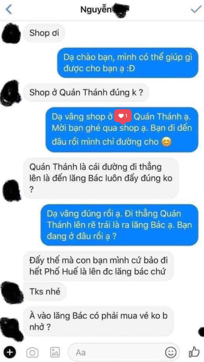 Shop mừng húm vì thấy khách inbox, tưởng mua hàng nhưng hoá ra là nhờ chỉ đường: Bẻ lái gắt vậy ai mà chơi! - Ảnh 2.