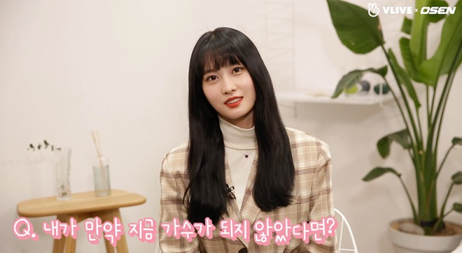 Momo (TWICE) khiến dư luận bùng nổ khi trả lời: Nếu không làm nghệ sĩ thì sẽ là một người thất nghiệp! - Ảnh 1.