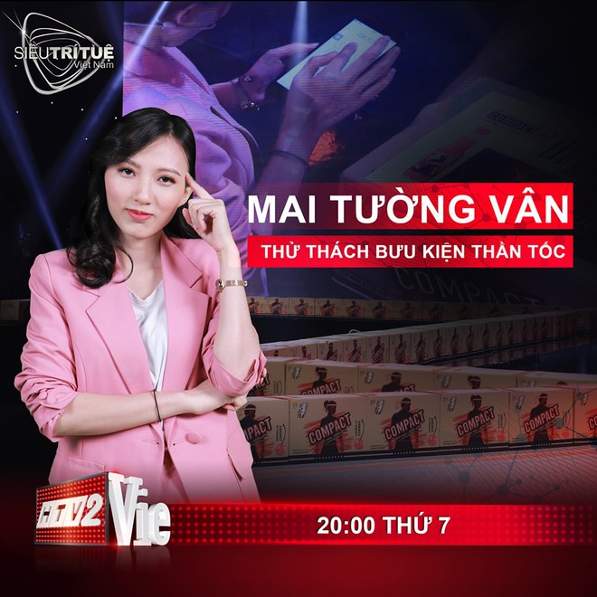 Gái xinh tham gia thử thách Bưu kiện thần tốc ở Siêu trí tuệ Việt Nam: Tính toán không giỏi nhưng ghi nhớ 300 con số trong vòng 5 phút là chuyện đơn giản - Ảnh 1.