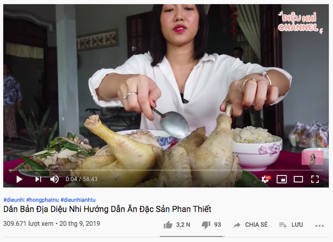 Diệu Nhi là nghệ sĩ Vbiz đầu tiên có series mukbang trên Youtube: ăn khoẻ bất ngờ, độ “lầy lội” thì khỏi bàn! - Ảnh 5.