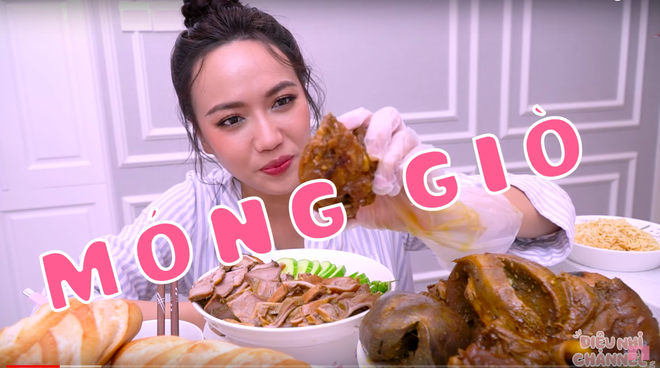 Diệu Nhi là nghệ sĩ Vbiz đầu tiên có series mukbang trên Youtube: ăn khoẻ bất ngờ, độ “lầy lội” thì khỏi bàn! - Ảnh 12.