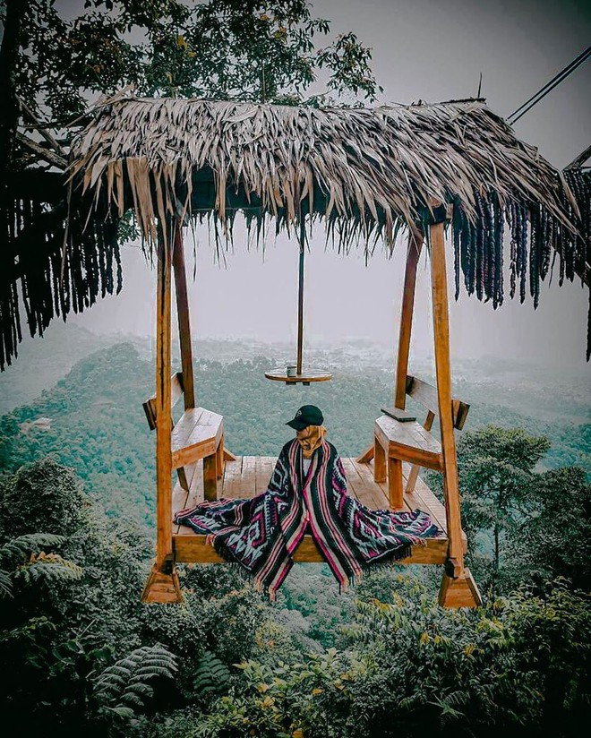 Độc nhất Indonesia quán cafe lửng lơ trên cây không dành cho hội yếu tim, dân mạng đua nhau check-in ầm ầm trên Instagram - Ảnh 15.