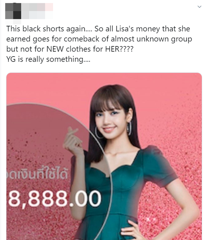 Thấy Lisa mặc đi mặc lại 1 chiếc quần trong suốt 3 năm, fan BLACKPINK phẫn nộ tố YG vô tâm, hời hợt - Ảnh 8.