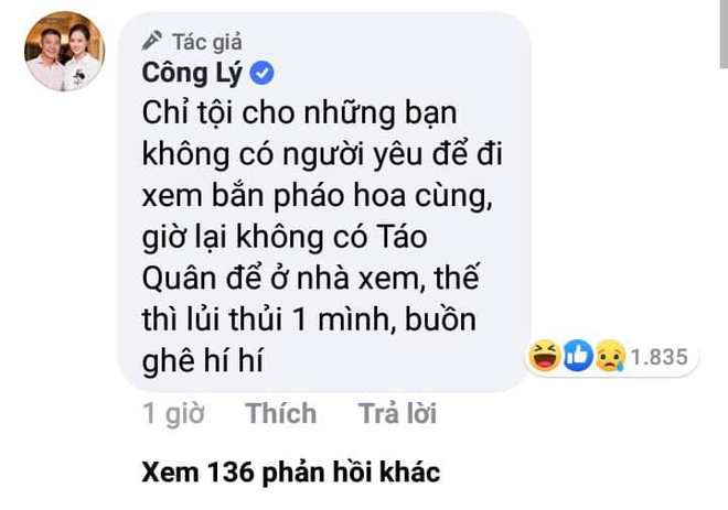 Táo Quân ngừng phát sóng, chỉ tội cho mấy đứa không có người yêu đi xem pháo hoa cùng lại lủi thủi một mình thôi! - Ảnh 1.