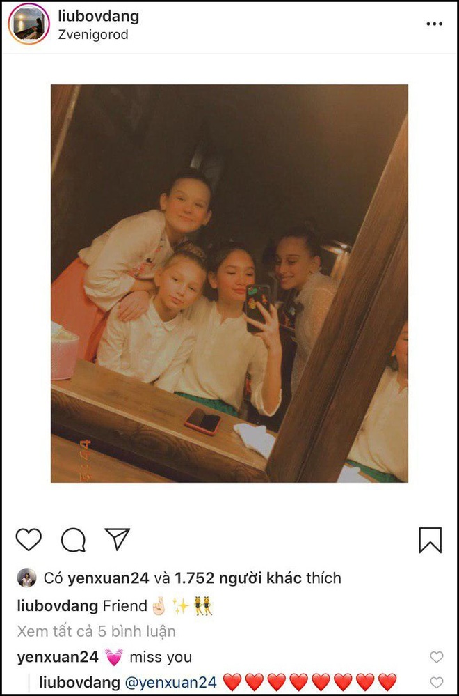 Yến Xu&acirc;n v&agrave; em g&aacute;i L&acirc;m T&acirc;y rất c&oacute; số chị d&acirc;u - em chồng đ&oacute; nha: Xa nhau v&agrave;i th&aacute;ng đ&atilde; thấy nhớ, c&ograve;n tới tấp thả tim qua lại! - Ảnh 2.