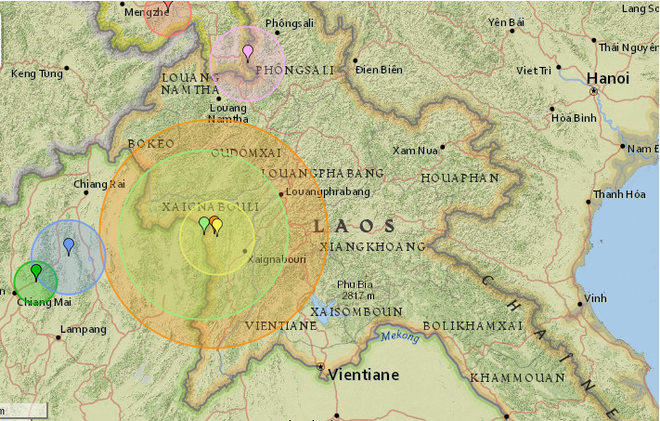Lào rung chuyển bởi động đất mạnh 6 độ, rung lắc cảm nhận được tại Việt Nam - Ảnh 1.